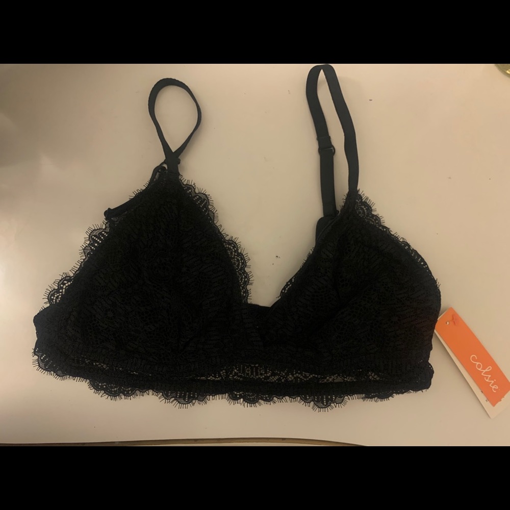 Black Lace Bralette new with tags!